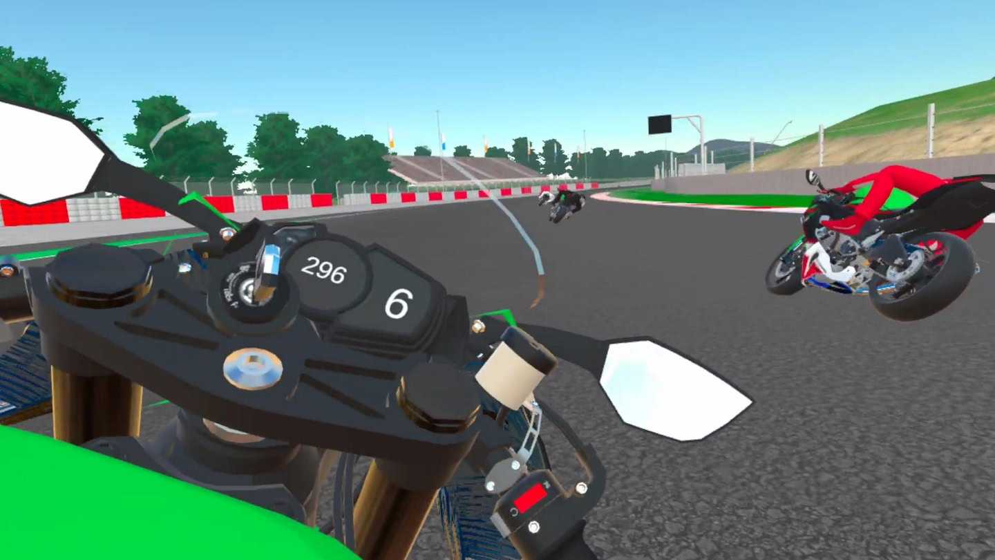 Oculus Quest 游戏《摩托车赛车VR》Motorcycle Racing VR