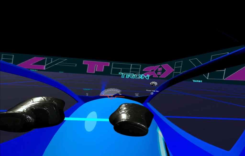 Oculus Quest 游戏《摩托车》Tron VR