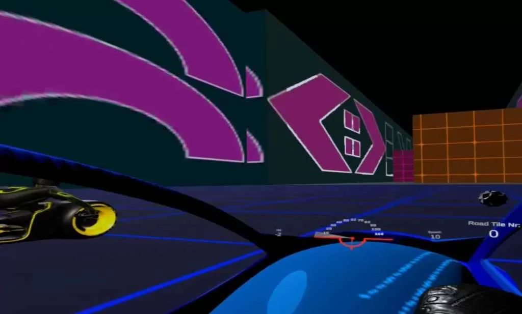 Oculus Quest 游戏《摩托车》Tron VR