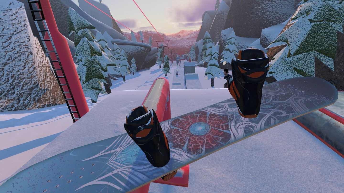 Meta Quest 游戏《滑雪板》Slowp VR